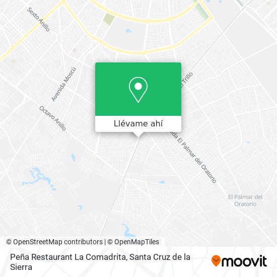 Mapa de Peña Restaurant La Comadrita