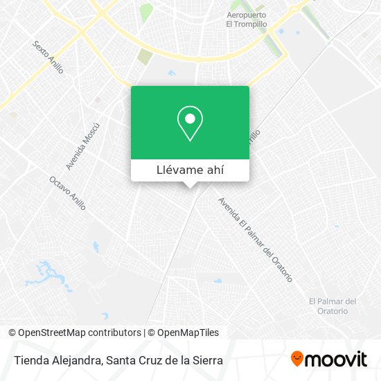 Mapa de Tienda Alejandra