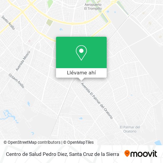 Mapa de Centro de Salud Pedro Diez