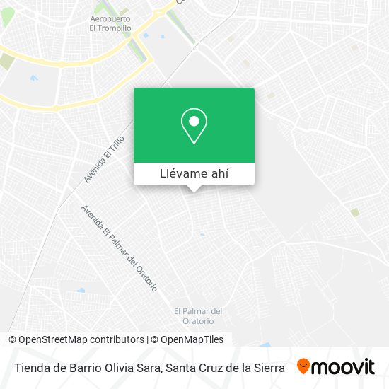 Mapa de Tienda de Barrio Olivia Sara