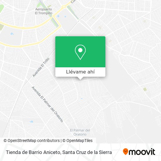 Mapa de Tienda de Barrio Aniceto