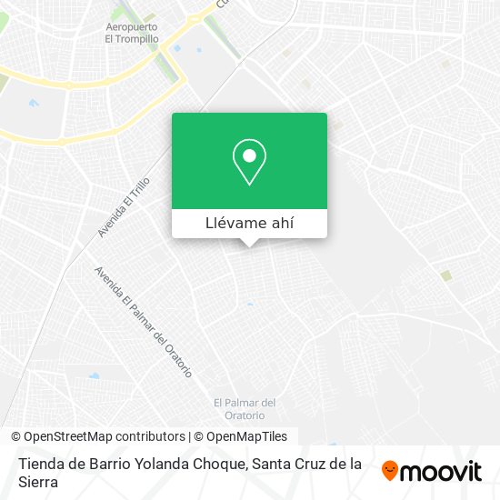 Mapa de Tienda de Barrio Yolanda Choque