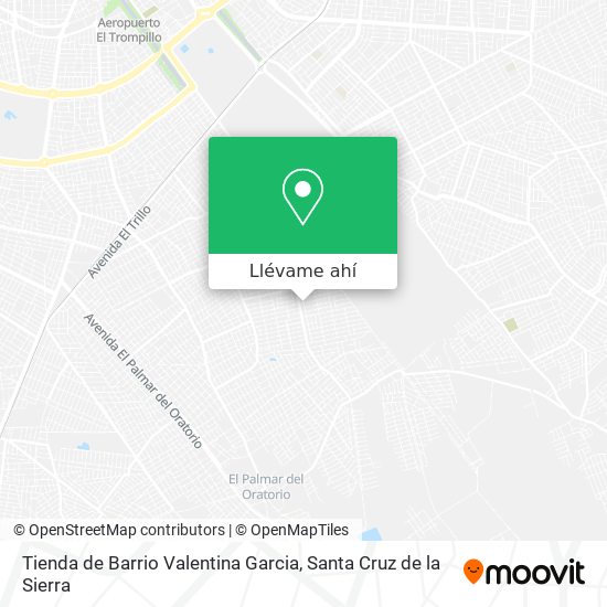 Mapa de Tienda de Barrio Valentina Garcia