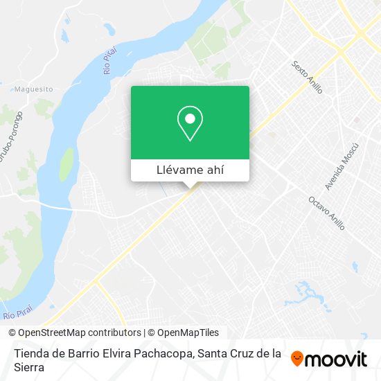 Mapa de Tienda de Barrio Elvira Pachacopa
