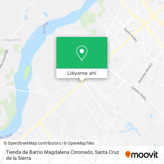 Mapa de Tienda de Barrio Magdalena Coronado