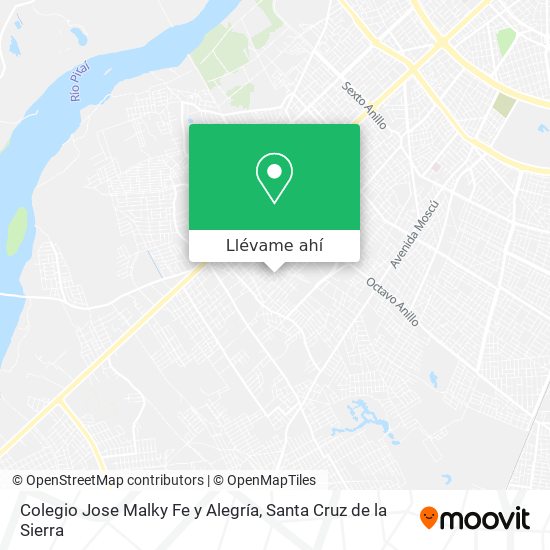 Mapa de Colegio Jose Malky Fe y Alegría