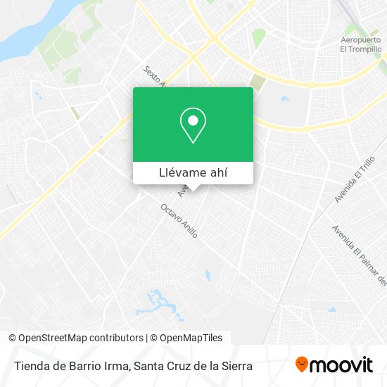 Mapa de Tienda de Barrio Irma