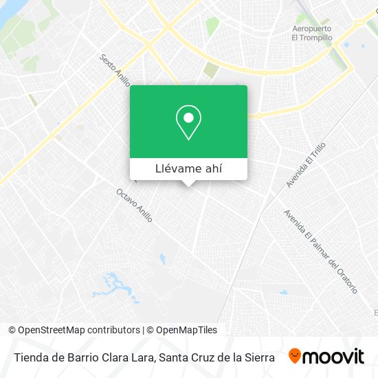 Mapa de Tienda de Barrio Clara Lara