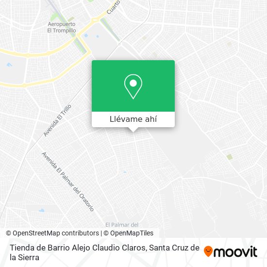 Mapa de Tienda de Barrio Alejo Claudio Claros