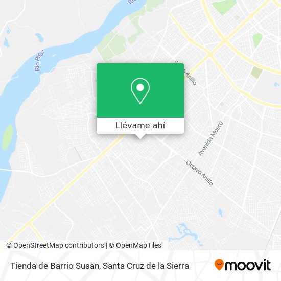 Mapa de Tienda de Barrio Susan