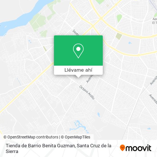 Mapa de Tienda de Barrio Benita Guzman