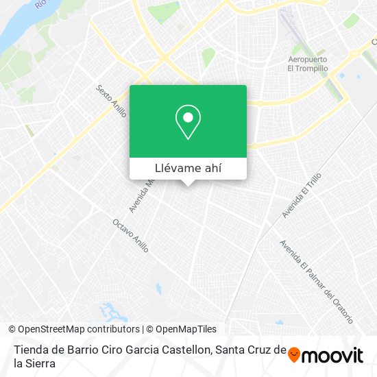 Mapa de Tienda de Barrio Ciro Garcia Castellon