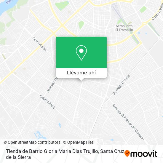 Mapa de Tienda de Barrio Gloria Maria Dias Trujillo