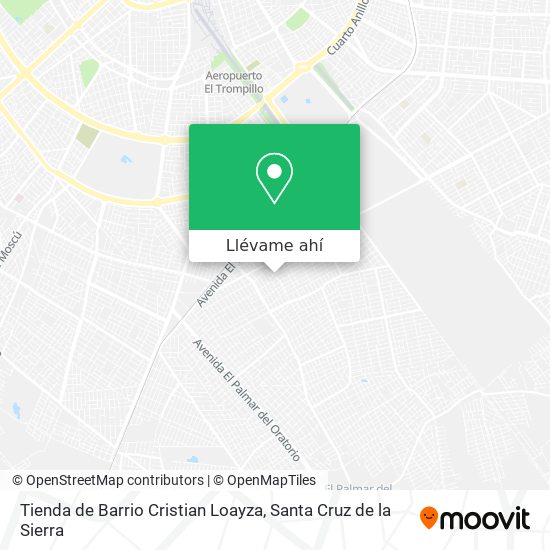 Mapa de Tienda de Barrio Cristian Loayza