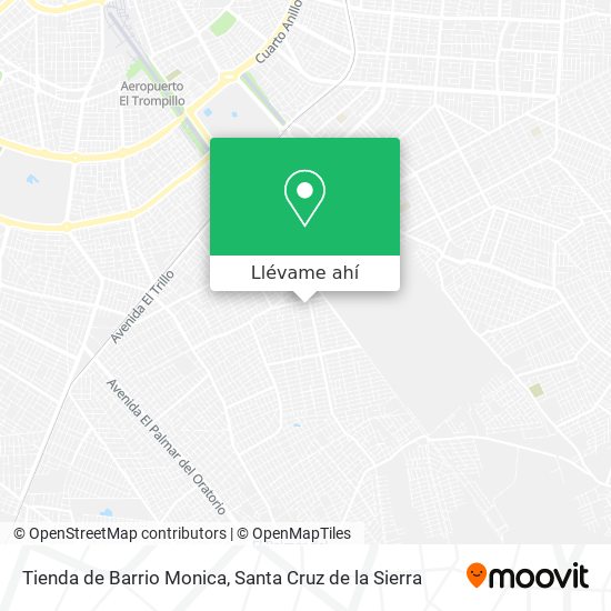 Mapa de Tienda de Barrio Monica