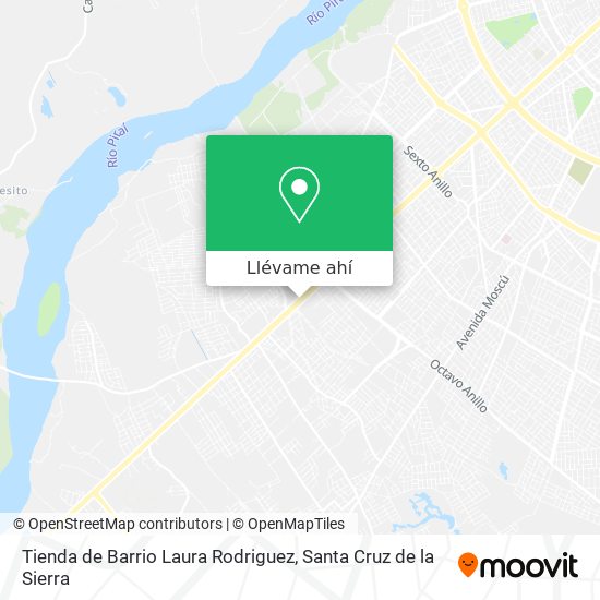 Mapa de Tienda de Barrio Laura Rodriguez