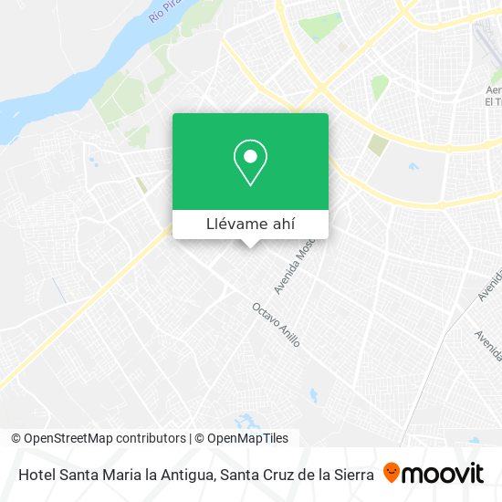 Mapa de Hotel Santa Maria la Antigua
