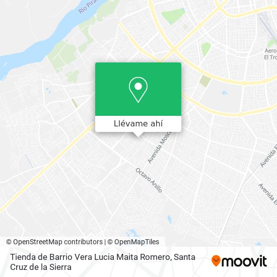 Mapa de Tienda de Barrio Vera Lucia Maita Romero