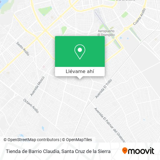 Mapa de Tienda de Barrio Claudia