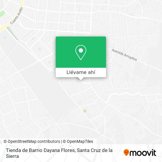 Mapa de Tienda de Barrio Dayana Flores