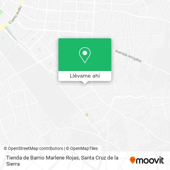 Mapa de Tienda de Barrio Marlene Rojas