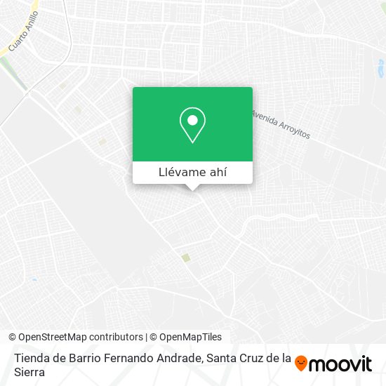 Mapa de Tienda de Barrio Fernando Andrade