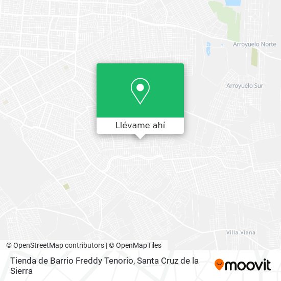 Mapa de Tienda de Barrio Freddy Tenorio
