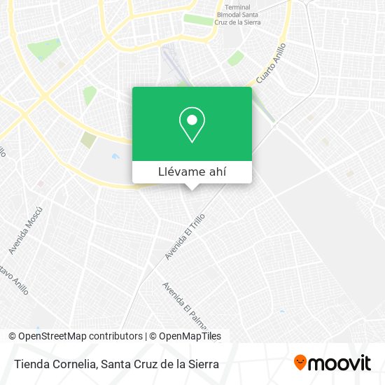 Mapa de Tienda Cornelia