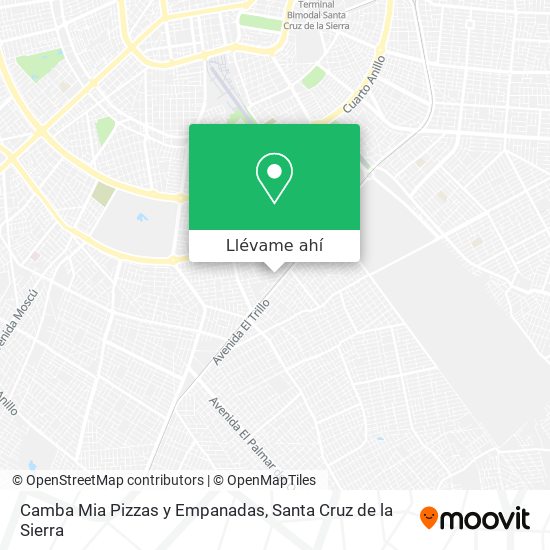 Mapa de Camba Mia Pizzas y Empanadas
