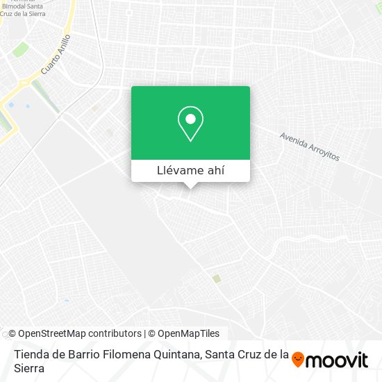 Mapa de Tienda de Barrio Filomena Quintana