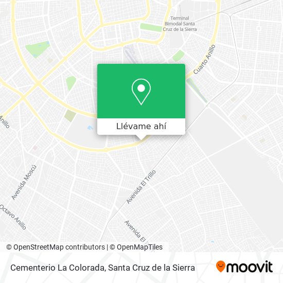 Mapa de Cementerio La Colorada