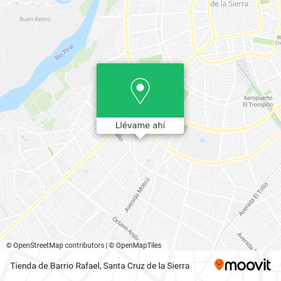 Mapa de Tienda de Barrio Rafael