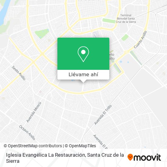 Mapa de Iglesia Evangélica La Restauración