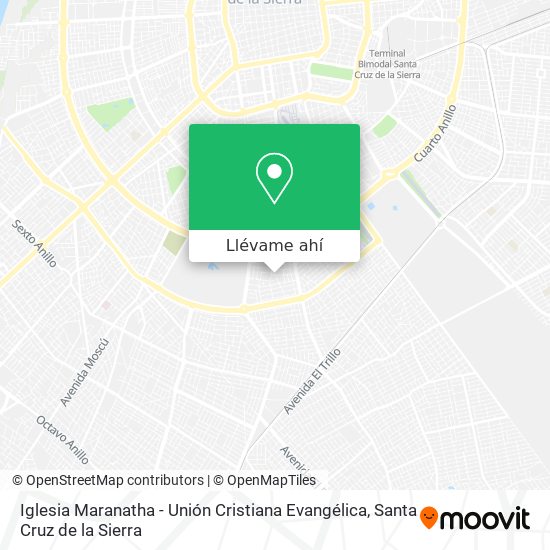 Mapa de Iglesia Maranatha - Unión Cristiana Evangélica