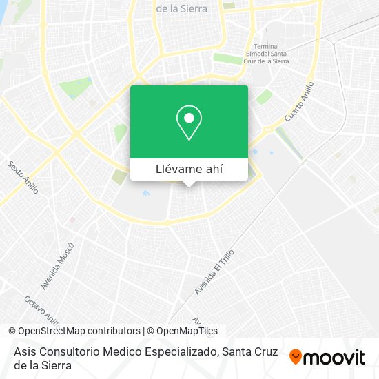 Mapa de Asis Consultorio Medico Especializado