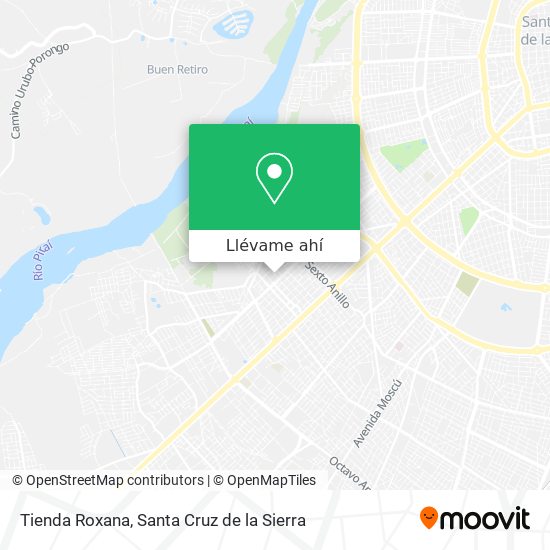 Mapa de Tienda Roxana