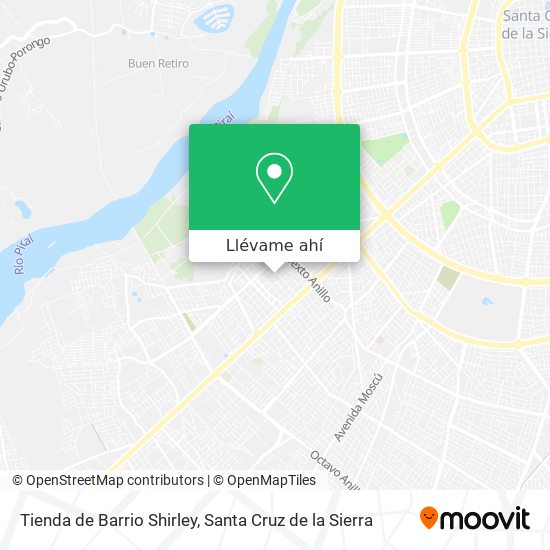 Mapa de Tienda de Barrio Shirley