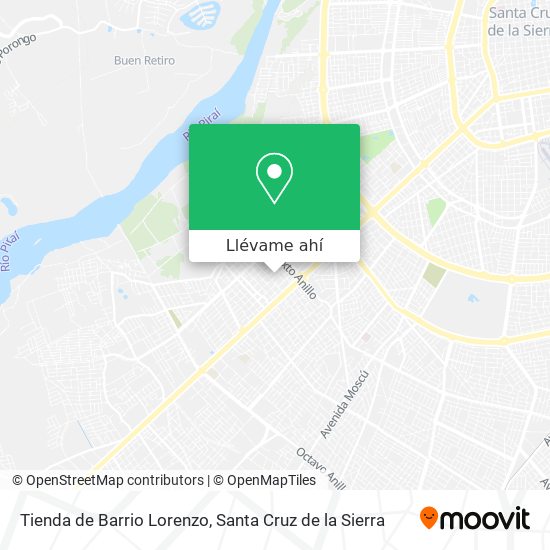 Mapa de Tienda de Barrio Lorenzo