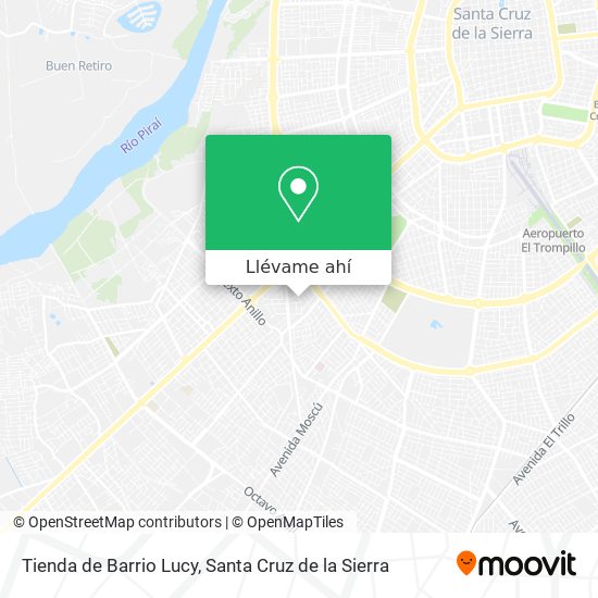 Mapa de Tienda de Barrio Lucy