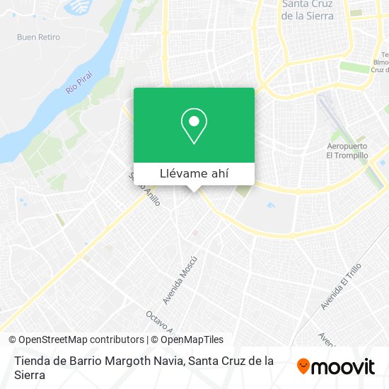 Mapa de Tienda de Barrio Margoth Navia