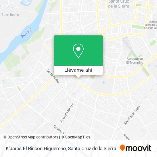 Mapa de K'Jaras El Rincón Higuereño