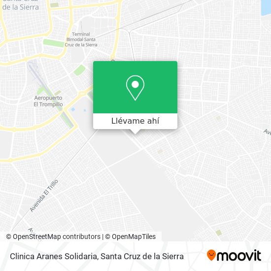 Mapa de Clinica Aranes Solidaria