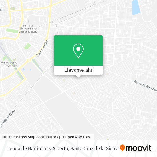 Mapa de Tienda de Barrio Luis Alberto