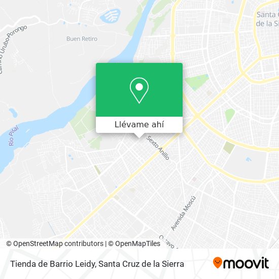 Mapa de Tienda de Barrio Leidy