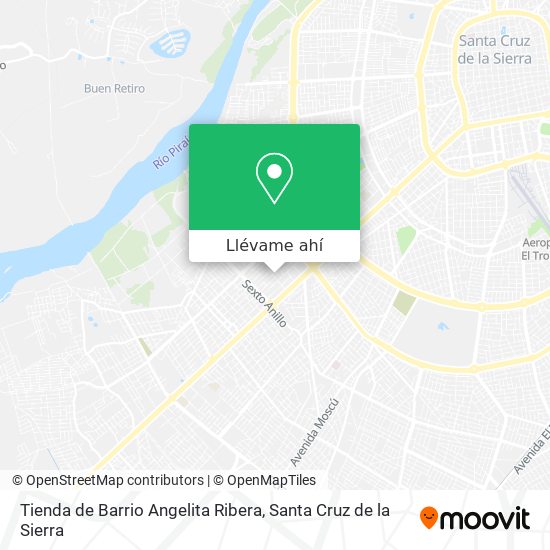 Mapa de Tienda de Barrio Angelita Ribera