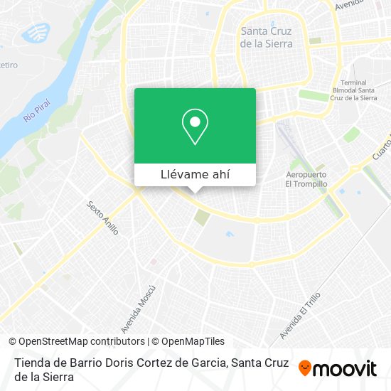 Mapa de Tienda de Barrio Doris Cortez de Garcia