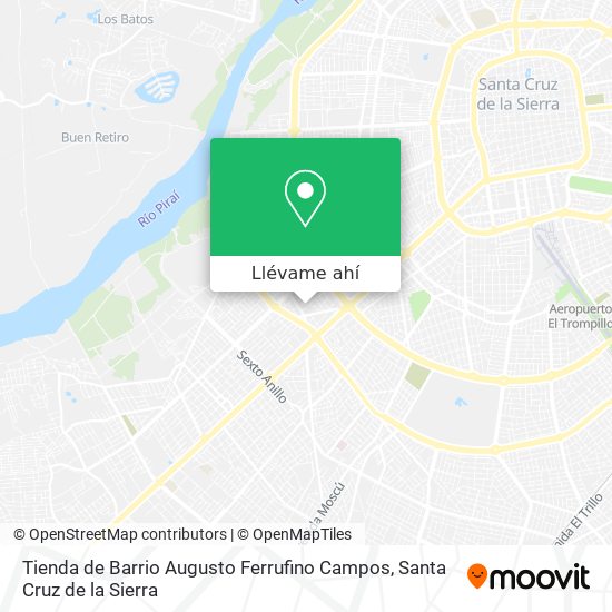 Mapa de Tienda de Barrio Augusto Ferrufino Campos