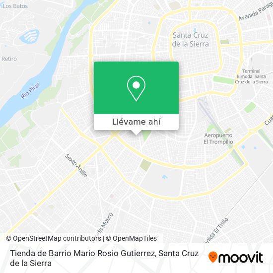 Mapa de Tienda de Barrio Mario Rosio Gutierrez