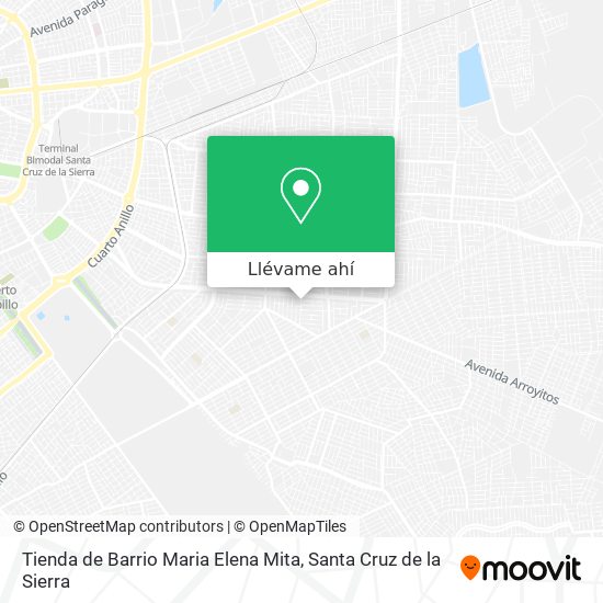 Mapa de Tienda de Barrio Maria Elena Mita