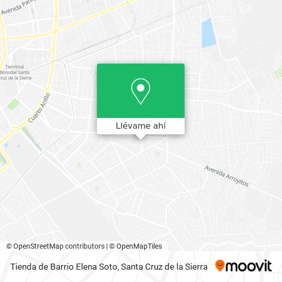 Mapa de Tienda de Barrio Elena Soto